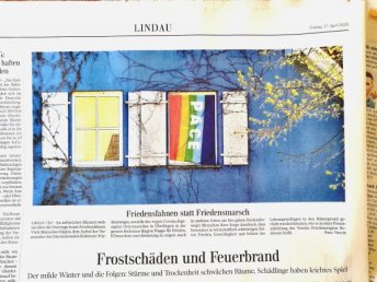 Der Bodensee Friedensweg 2020 im Spiegel der Medien